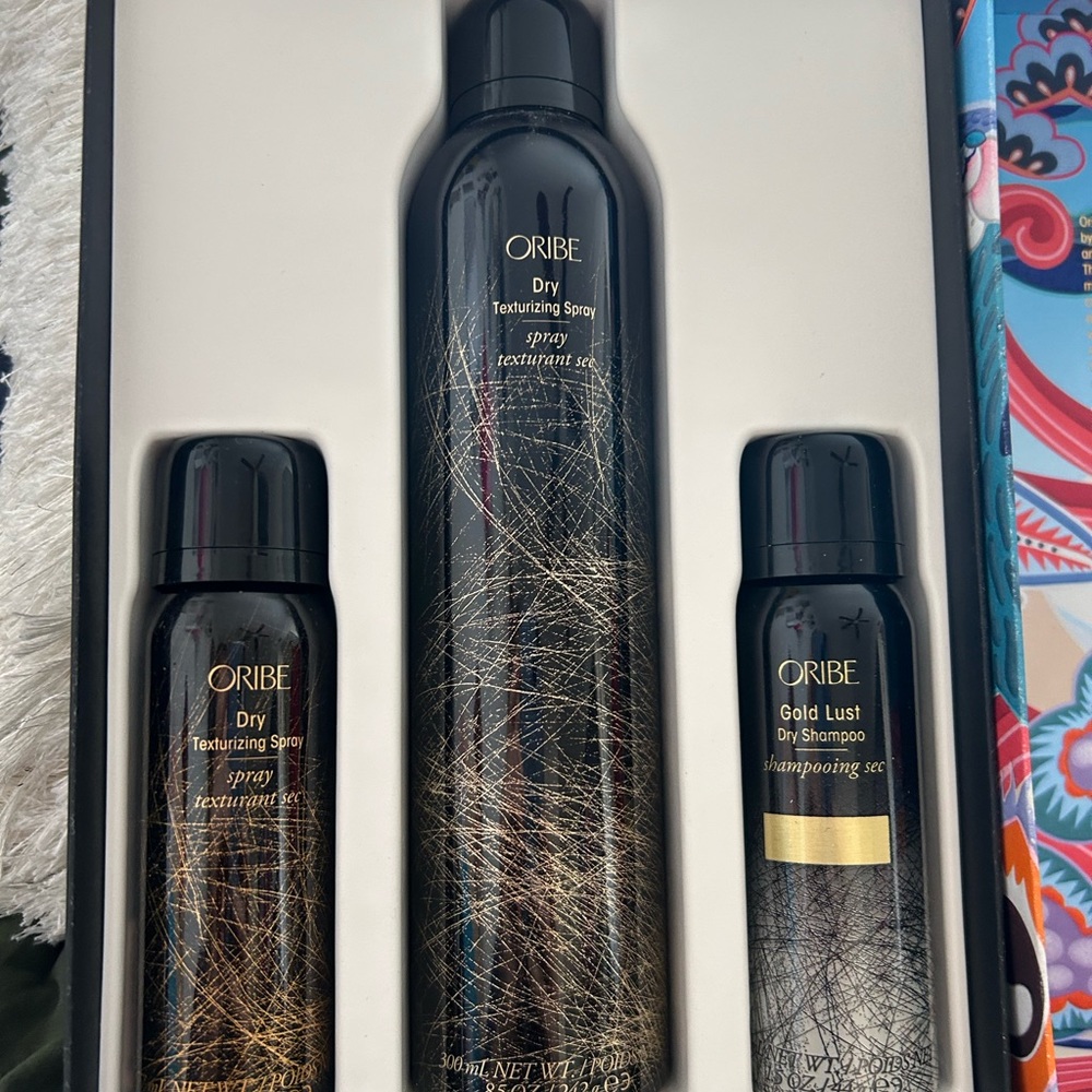 Oribe Style & Refresh Set - Black and Gold